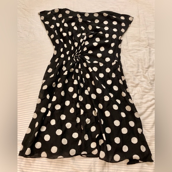 Aryn K polka dot dress - Picture 7 of 12